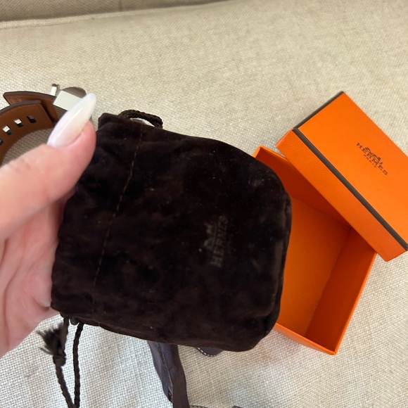 HERMES COLLIER DE CHIEN CROCODILE BRACELET NEW! - Picture 16 of 17